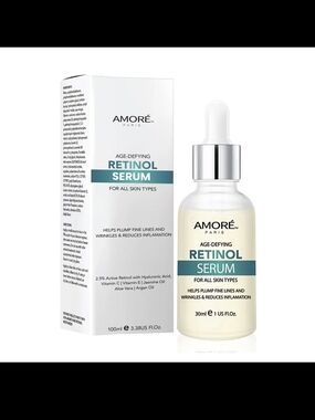 Age-Defying Retinol Serum — White Bottle